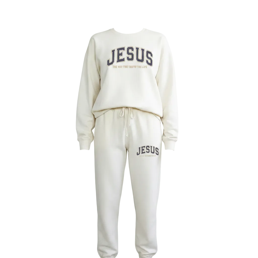 Jesus the way the truth & the Life FULL sweatsuit I Christian Apparel