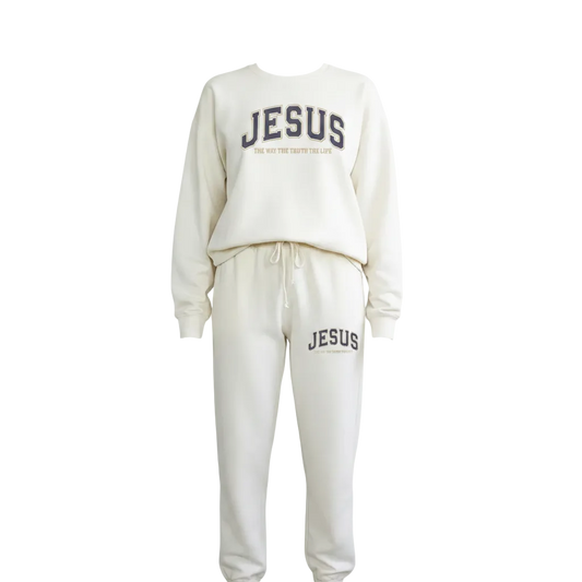 Jesus the way the truth & the Life FULL sweatsuit I Christian Apparel