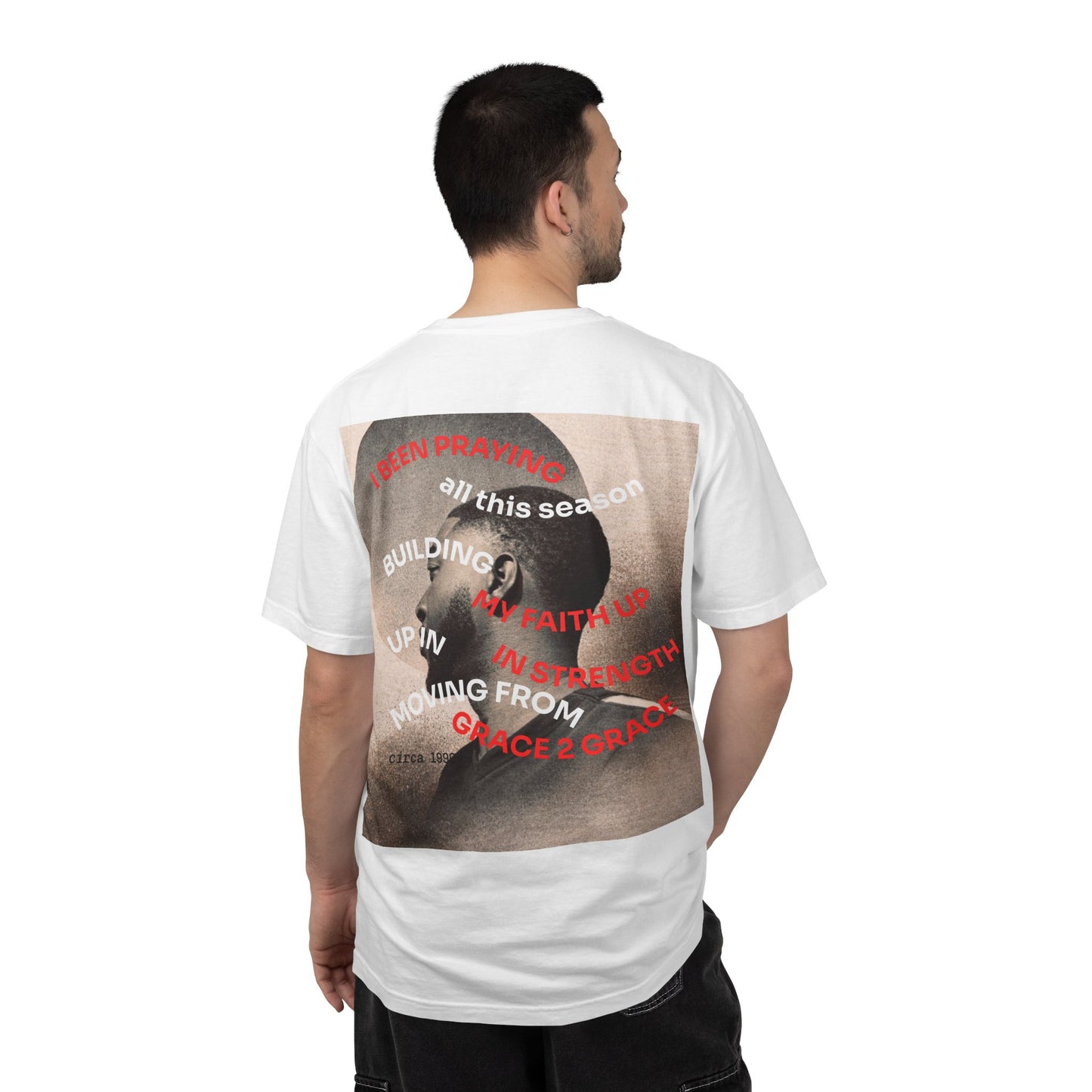 "Moving From Grace to Grace" Inspirational Graphic Tee