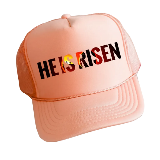 HE IS RISEN Trucker