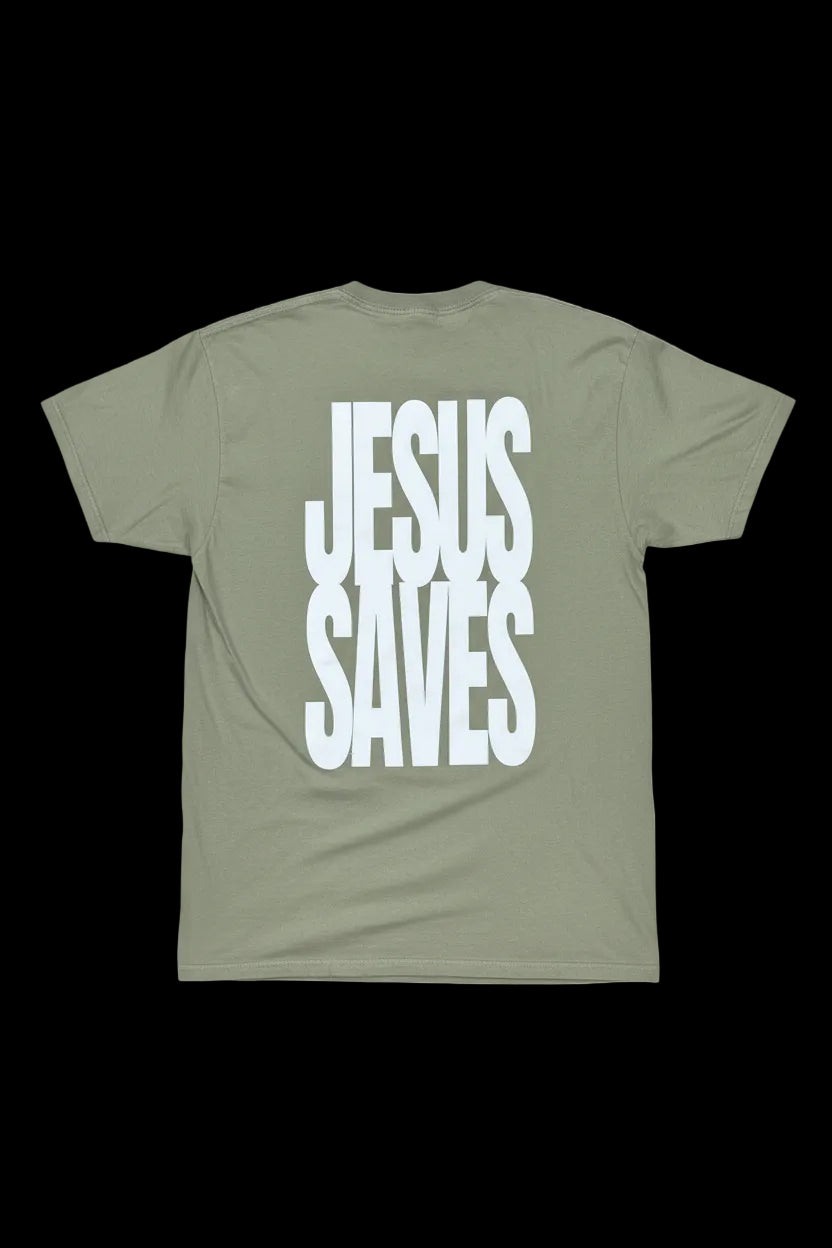 Jesus Saves Adult Unisex Comfort Colors Heavyweight Ringspun Cotton